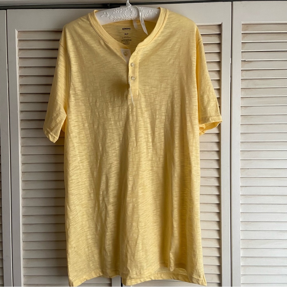 NWT Mens Big & Tall Sonoma Super Soft Henley